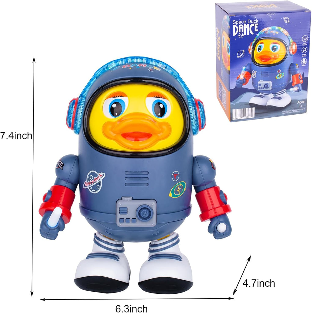 Dimensions of the AstroDuck toy.