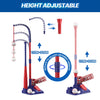 Height adjustable baseball training toy for kids. 