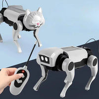 Remote-controlled robotic Cat for kids. 