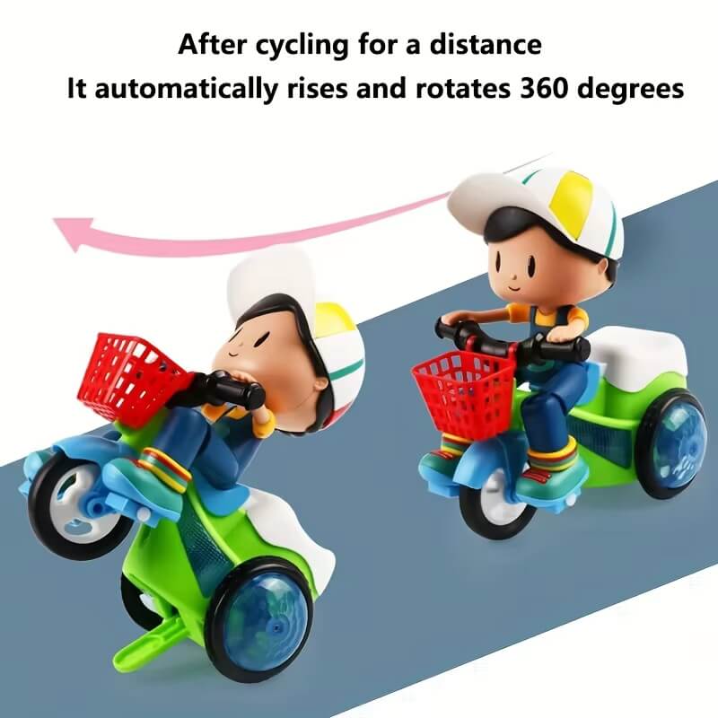 Twister Trike toy by Smartoon kids which moves, rotates, plays music, and has LED lights. 