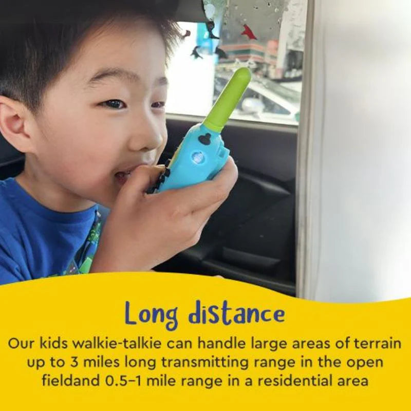 Long distance walkie-talkie set for children. 