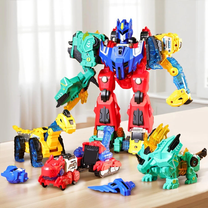 Magnetic Dino Fusion Set toy by Smartoon Kids.