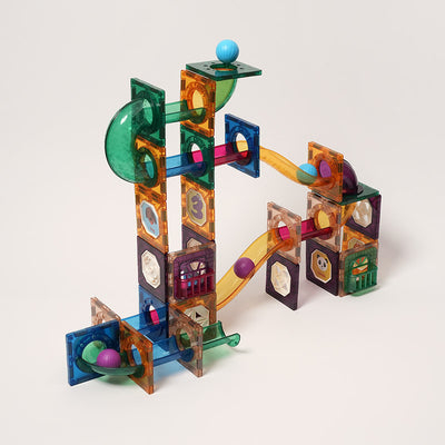 DIY Magnetic Marble Run